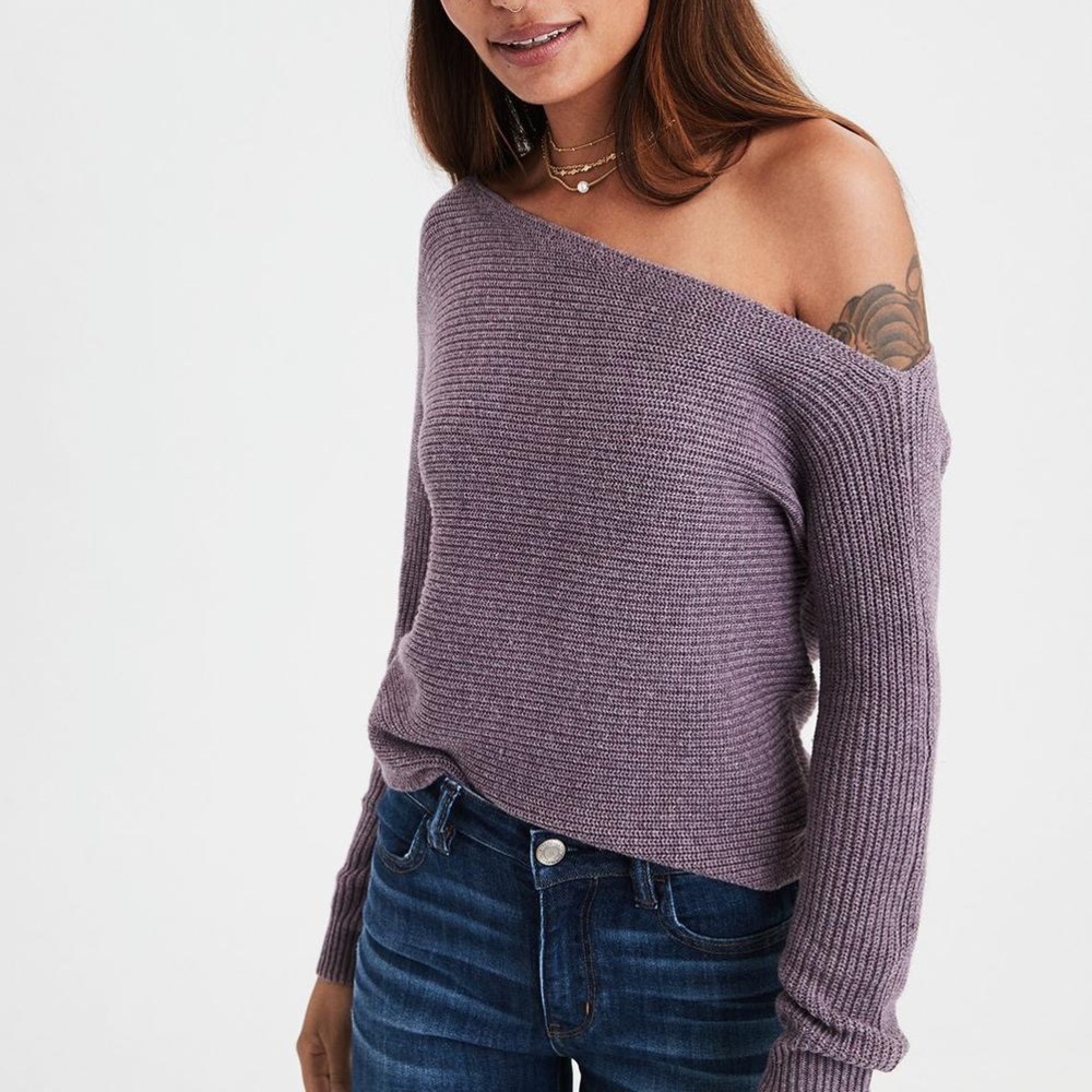 American Eagle - Off The Shoulder Sweater